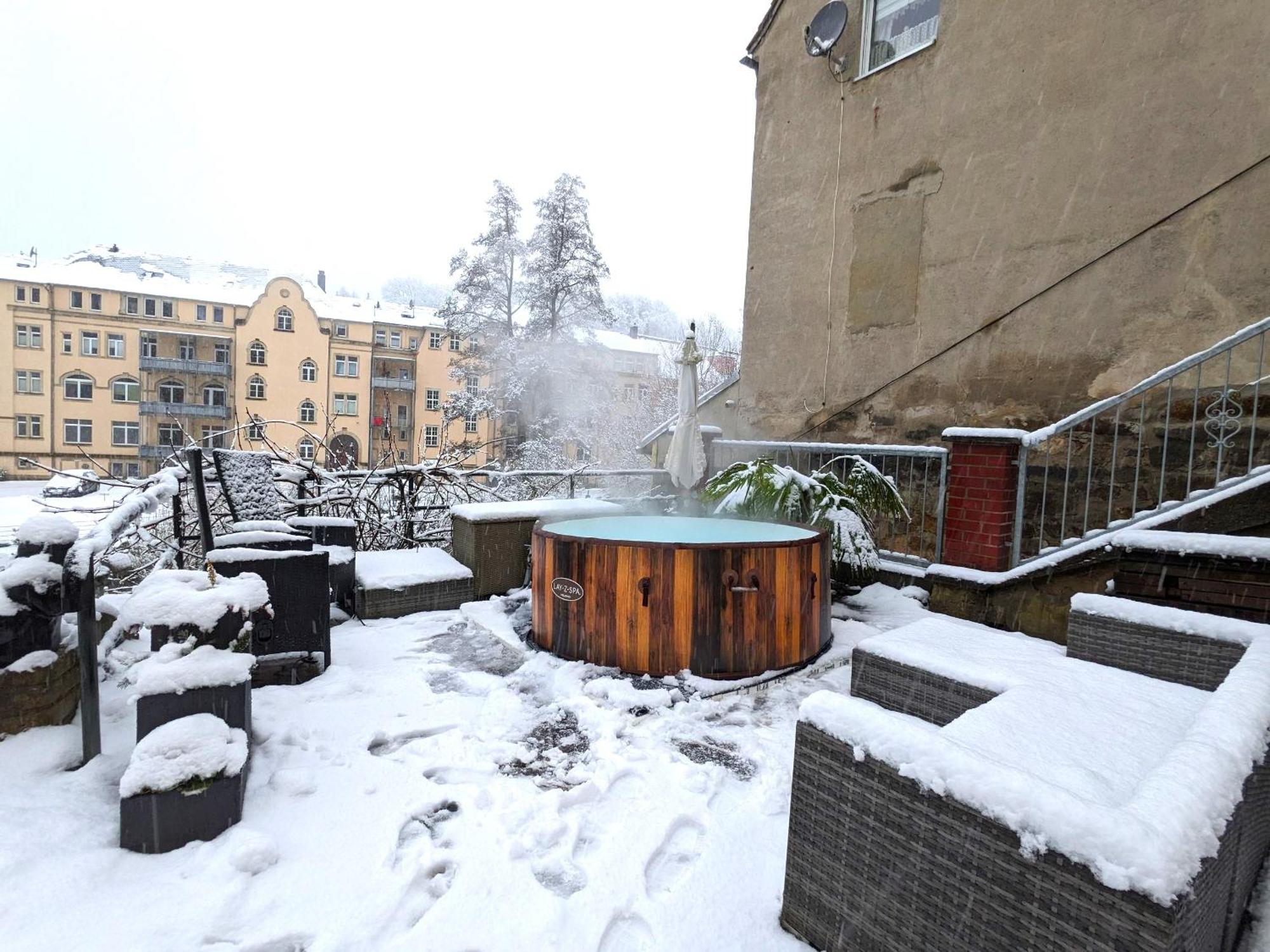Zi1 - Urlaubsmagie - Erholung Mit Whirlpool & Sauna Sebnitz Zewnętrze zdjęcie