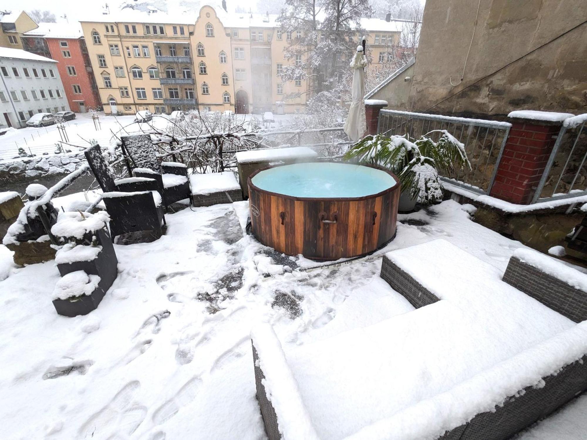 Zi1 - Urlaubsmagie - Erholung Mit Whirlpool & Sauna Sebnitz Zewnętrze zdjęcie